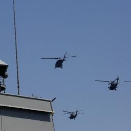 Στρατιωτικά ελικόπτερα πτήση