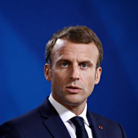 Εμανουέλ Μακρόν πορτρέτο