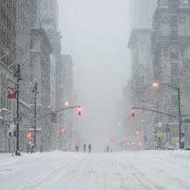 Χιονισμένη Νέα Υόρκη