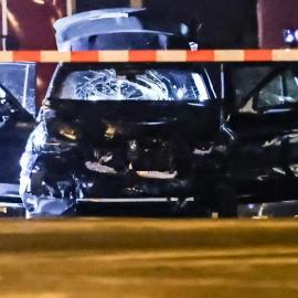 Κατεστραμμένο όχημα Μαγδεβούργο