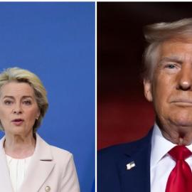 Ούρσουλα φον ντερ Λάιεν, Ντόναλντ Τραμπ