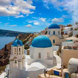 Σαντορίνη αρχιτεκτονική θέα