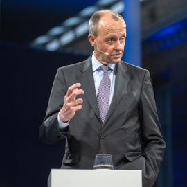 Φρίντριχ Μερτς ομιλία