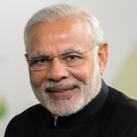 Ναρέντρα Μόντι πορτρέτο