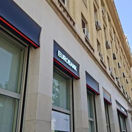 Κατάστημα Eurobank κτίριο