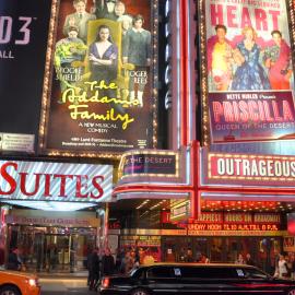 Θέατρο Broadway πινακίδες