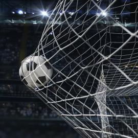 Ποδόσφαιρο γκολ δίχτυ