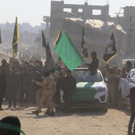 Πλήθος στη Γάζα