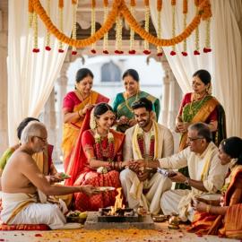 Ινδικός γάμος τελετή