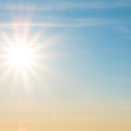 Ήλιος καθαρός ουρανός