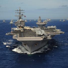 Αεροπλανοφόρο Nimitz θάλασσα