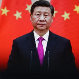 Σι Τζινπίνγκ απεικόνιση σε τελετή Κίνας Σι Τζινπίνγκ πρόεδρος Κίνας