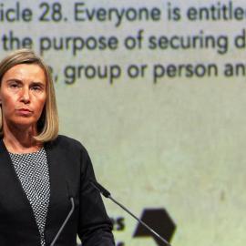 Φεντερίκα Μογκερίνι ομιλία