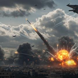 Έκρηξη στη Γάζα