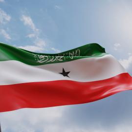 Σημαία Σομαλιλάνδης κυματίζει