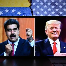 Νικολάς Μαδούρο και Ντόναλντ Τραμπ