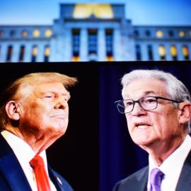 Τζερόμ Πάουελ και Τραμπ