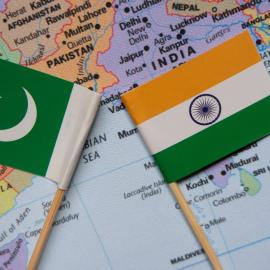 Σημαίες Ινδίας Πακιστάν