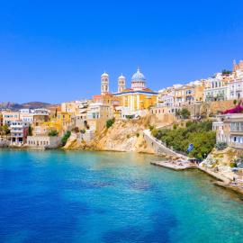Σύρος ακτογραμμή Ελλάδα