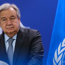 Αντόνιο Γκουτέρες σε ομιλία ΟΗΕ Αντόνιο Γκουτέρες ΟΗΕ