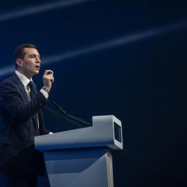 Τζορντάν Μπαρντέλα ομιλία