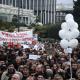 Διαδήλωση πλήθους Αθήνα